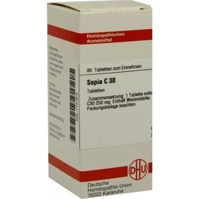 SEPIA C 30 tablettia, 80 kpl