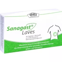 SANAGAST Laves-tabletit, 30 kpl