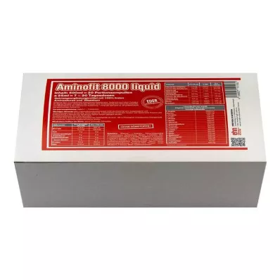 AMINOFIT 8000 nesteampullia, 20 kpl