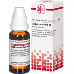 ACIDUM CARBOLICUM D 6 Laimennus, 20 ml