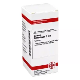 ACIDUM FORMICICUM D 30 tablettia, 80 kpl