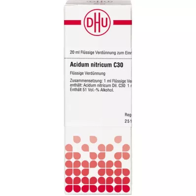 ACIDUM NITRICUM C 30 -laimennos, 20 ml