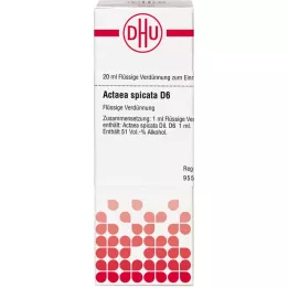 ACTAEA SPICATA D 6 Laimennus, 20 ml