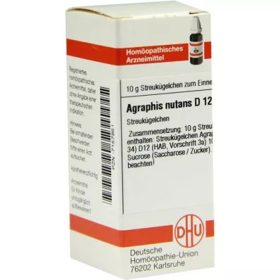 DHU Agraphis Nutans D 12 palloa, 10 g