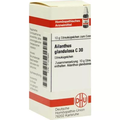 DHU Ailanthus-rauhanen.C 30 pallot, 10 g
