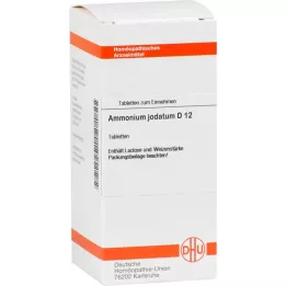 AMMONIUM JODATUM D 12 tablettia, 80 kpl