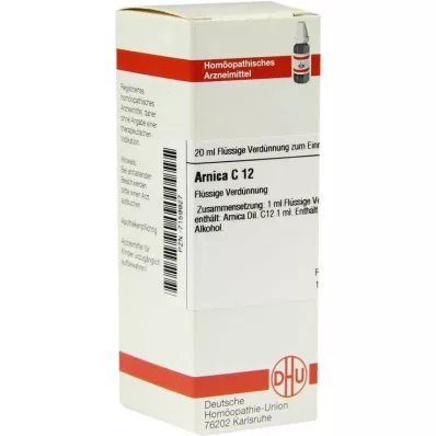 ARNICA C 12 Laimennus, 20 ml ARNICA C 12 Laimennus, 20 ml
