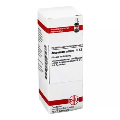 ARSENICUM ALBUM C 12 Laimennus, 20 ml ARSENICUM ALBUM C 12 Laimennus, 20 ml