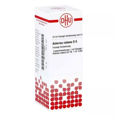 ASTERIAS RUBENS D 6 Laimennus, 20 ml ASTERIAS RUBENS D 6 Laimennus, 20 ml