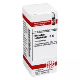 BISMUTUM SUBNITRICUM D 12 palloa, 10 g