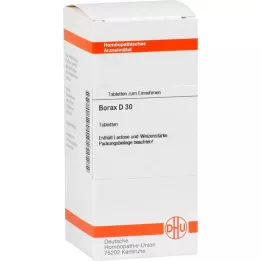 BORAX D 30 tablettia, 80 kpl