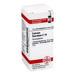 CALCIUM FLUORATUM C 10 pallo, 10 g