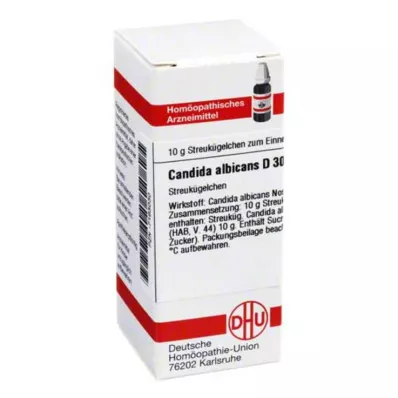 CANDIDA ALBICANS D 30 palloa, 10 g