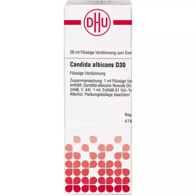 CANDIDA ALBICANS D 30 -laimennus, 20 ml