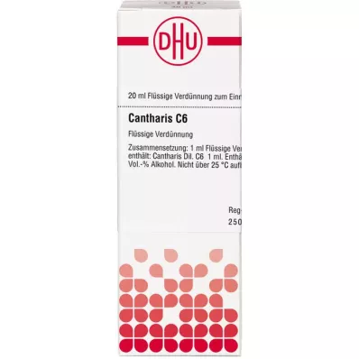 CANTHARIS C 6 Laimennus, 20 ml