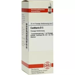 CANTHARIS D 5 -laimennos, 20 ml