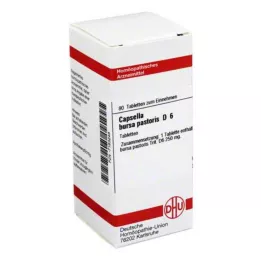 CAPSELLA BURSA pastoris D 6 tablettia, 80 kpl