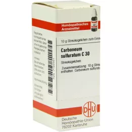 CARBONEUM SULFURATUM C 30 palloa, 10 g