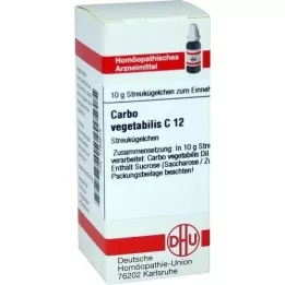 CARBO VEGETABILIS C 12 palloa, 10 g