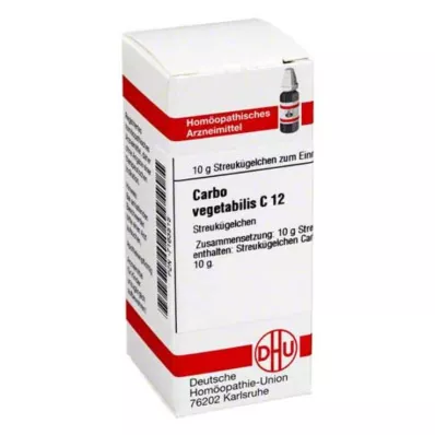 DHU Carbo vegetabilis C 12 -pallot, 10 g DHU Carbo vegetabilis C 12 -pallot, 10 g