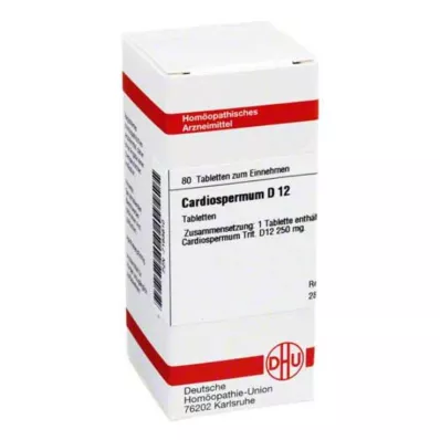 DHU Cardiospermum D 12 tablettia, 80 kpl DHU Cardiospermum D 12 tablettia, 80 kpl