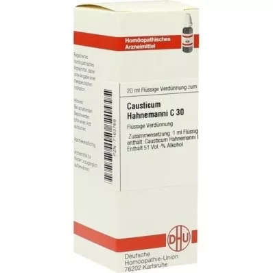 CAUSTICUM HAHNEMANNI C 30 -laimennos, 20 ml