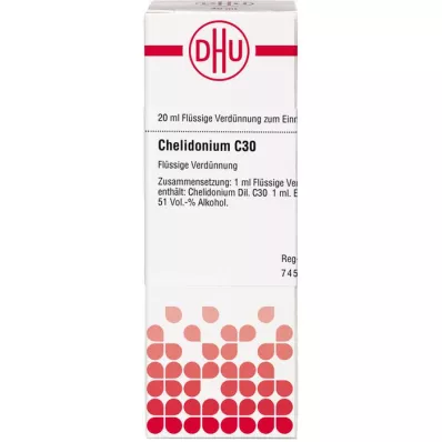 CHELIDONIUM C 30 -laimennos, 20 ml