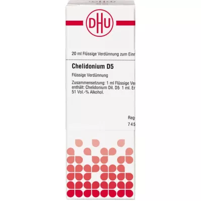 CHELIDONIUM D 5 -laimennos, 20 ml