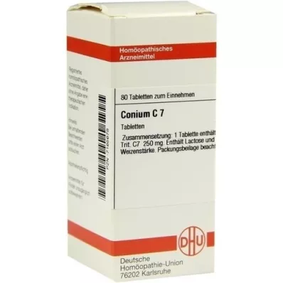 CONIUM C 7 tablettia, 80 kpl