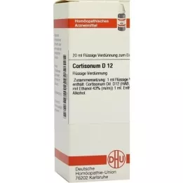 CORTISONUM D 12 Laimennus, 20 ml