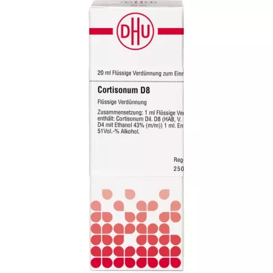 CORTISONUM D 8 -laimennos, 20 ml