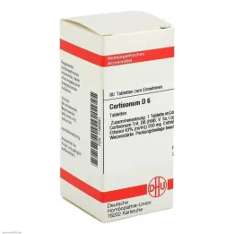 CORTISONUM D 6 tablettia, 80 kpl