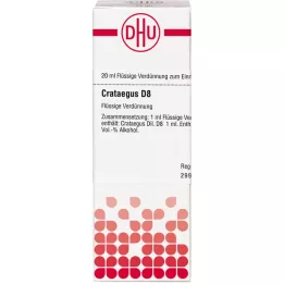 CRATAEGUS D 8 -laimennos, 20 ml