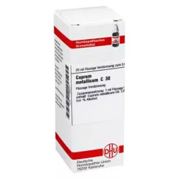 CUPRUM METALLICUM C 30 -laimennos, 20 ml