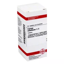 CUPRUM METALLICUM C 6 tablettia, 80 kpl