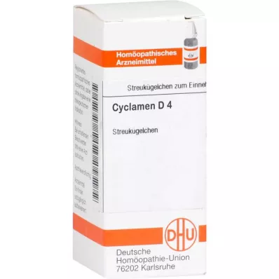 DHU Cyclamen D 4 -pallot, 10 g