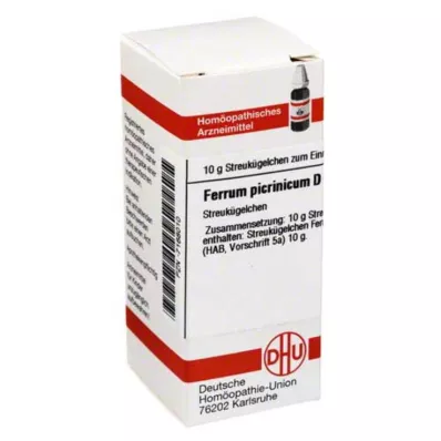 DHU Ferrum picrinicum D 6 -pallot, 10 g