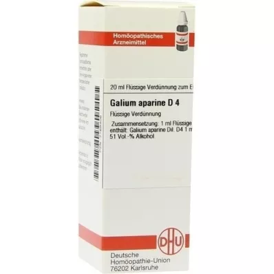 GALIUM APARINE D 4 -laimennus, 20 ml