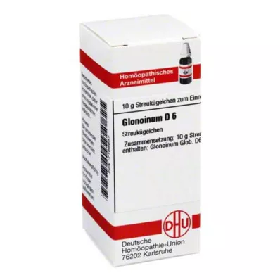 DHU Glonoinum D 6 -pallot, 10 g