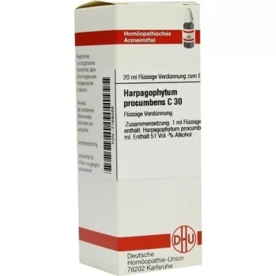 HARPAGOPHYTUM PROCUMBENS C 30 -laimennos, 20 ml