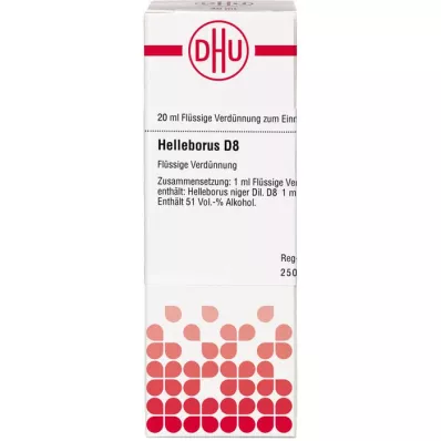 HELLEBORUS D 8 -laimennos, 20 ml