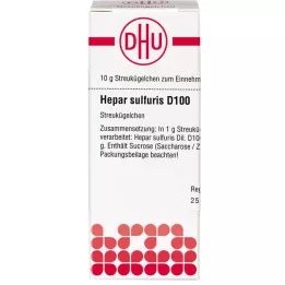 HEPAR SULFURIS D 100 palloa, 10 g