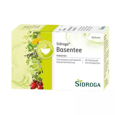 SIDROGA Hyvinvoinnin emäksinen teesuodatinpussi, 20X1.5 g SIDROGA Hyvinvoinnin emäksinen teesuodatinpussi, 20X1.5 g
