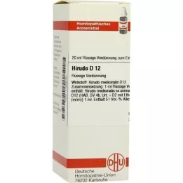 HIRUDO D 12 Laimennus, 20 ml