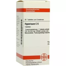 HYPERICUM C 6 tablettia, 80 kpl