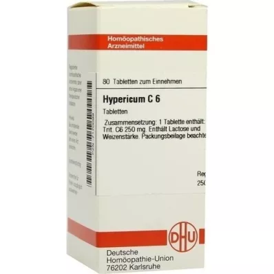 HYPERICUM C 6 tablettia, 80 kpl