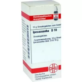 IPECACUANHA D 10 palloa, 10 g