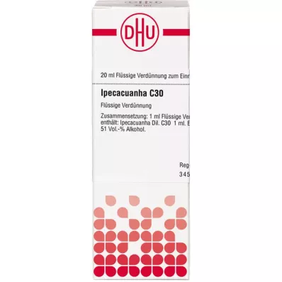 IPECACUANHA C 30 -laimennos, 20 ml