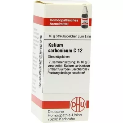 KALIUM CARBONICUM C 12 palloa, 10 g