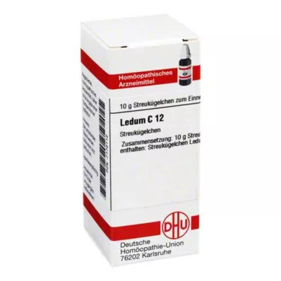 DHU Ledum C 12 -pallot, 10 g